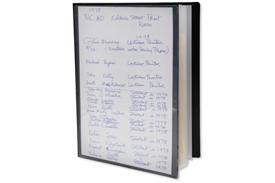 Lot 210 - AN INTERESTING COLLECTION OF IRISH ARTIST...