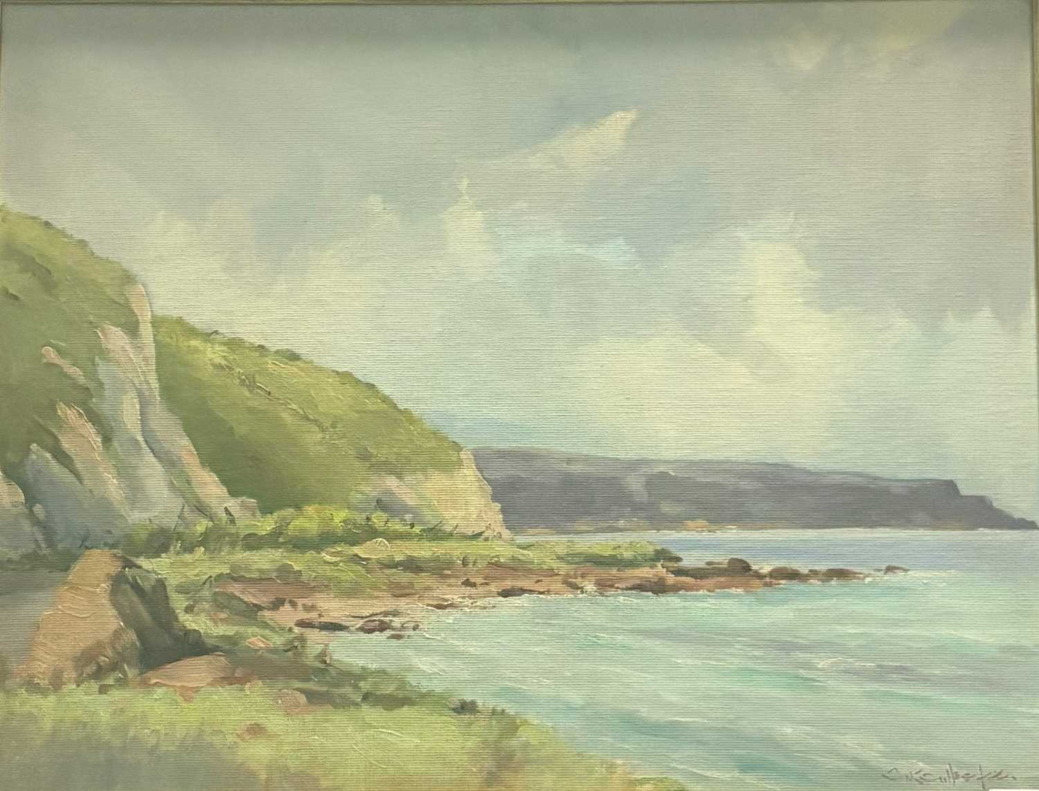 Lot 499 - GEORGE GILLESPIE (1924-1995), 'Garron Point,...