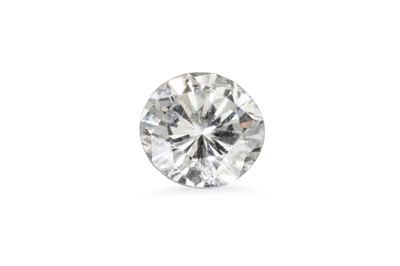 Lot 257 - AN UNMOUNTED BRILLIANT CUT DIAMOND, Estimated:...