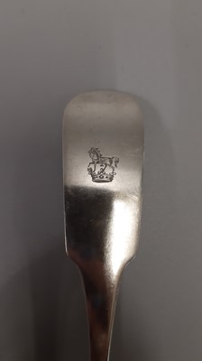 Lot 536 - A SET OF FOUR GEORGE III IRISH STERLING SILVER...