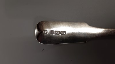 Lot 536 - A SET OF FOUR GEORGE III IRISH STERLING SILVER...