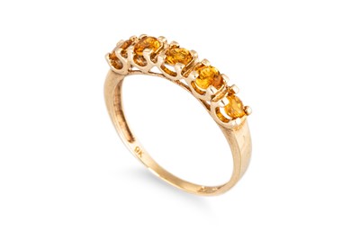 Lot 58 - A COLLECTION OF THREE GEMSTONE RINGS, set with...