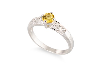 Lot 58 - A COLLECTION OF THREE GEMSTONE RINGS, set with...