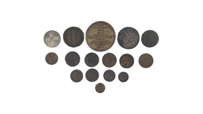 Lot 454 - A 19TH CENTURY PHILIP V COMMEMORATIVE BRONZE...