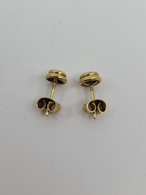 Lot 229 - A PAIR OF DIAMOND STUD EARRINGS, the brilliant...