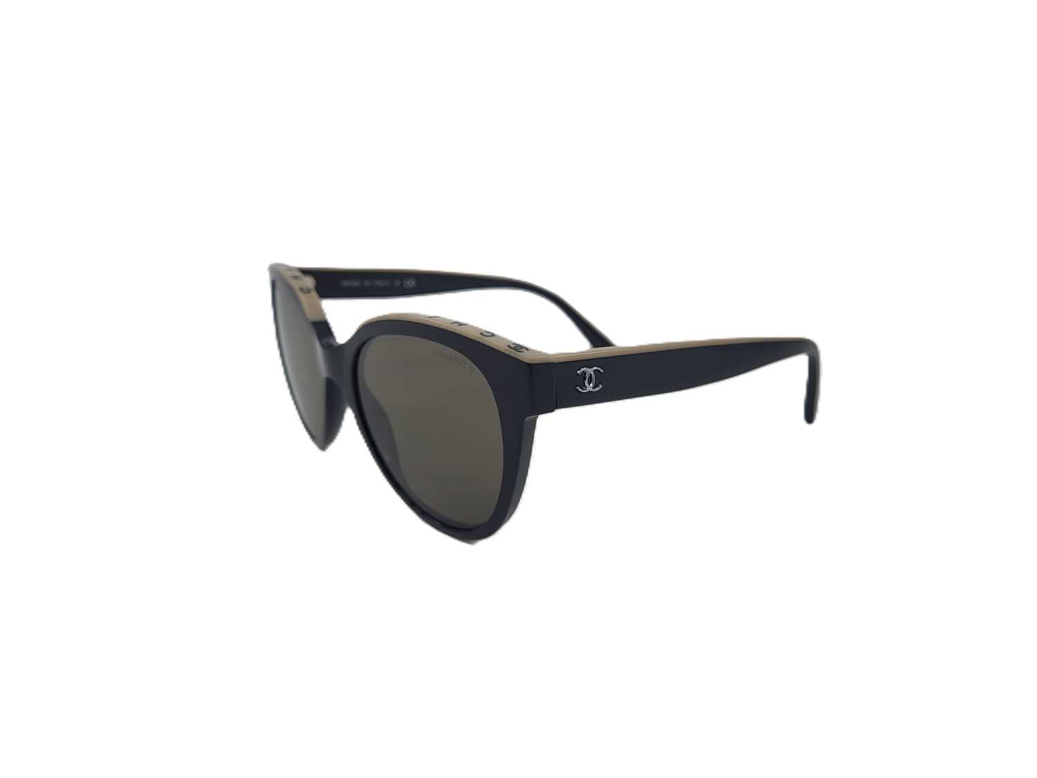 Lot 239 - A PAIR OF LADY'S CHANEL SUNGLASSES, leather...