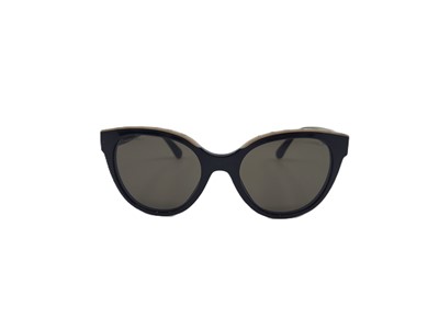 Lot 239 - A PAIR OF LADY'S CHANEL SUNGLASSES, leather...