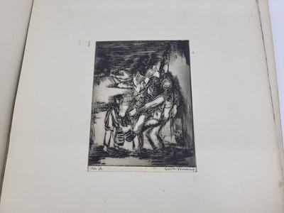 Lot 276 - A LARGE PORTFOLIO OF ETCHINGS BY GÉZA SZÓBEL...