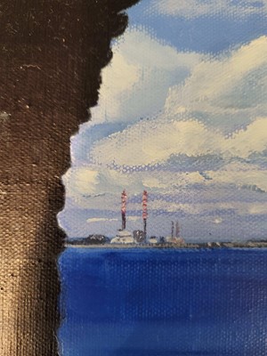 Lot 434 - JOAN STAVELEY (IRISH CONTEMPORARY), 'View of...