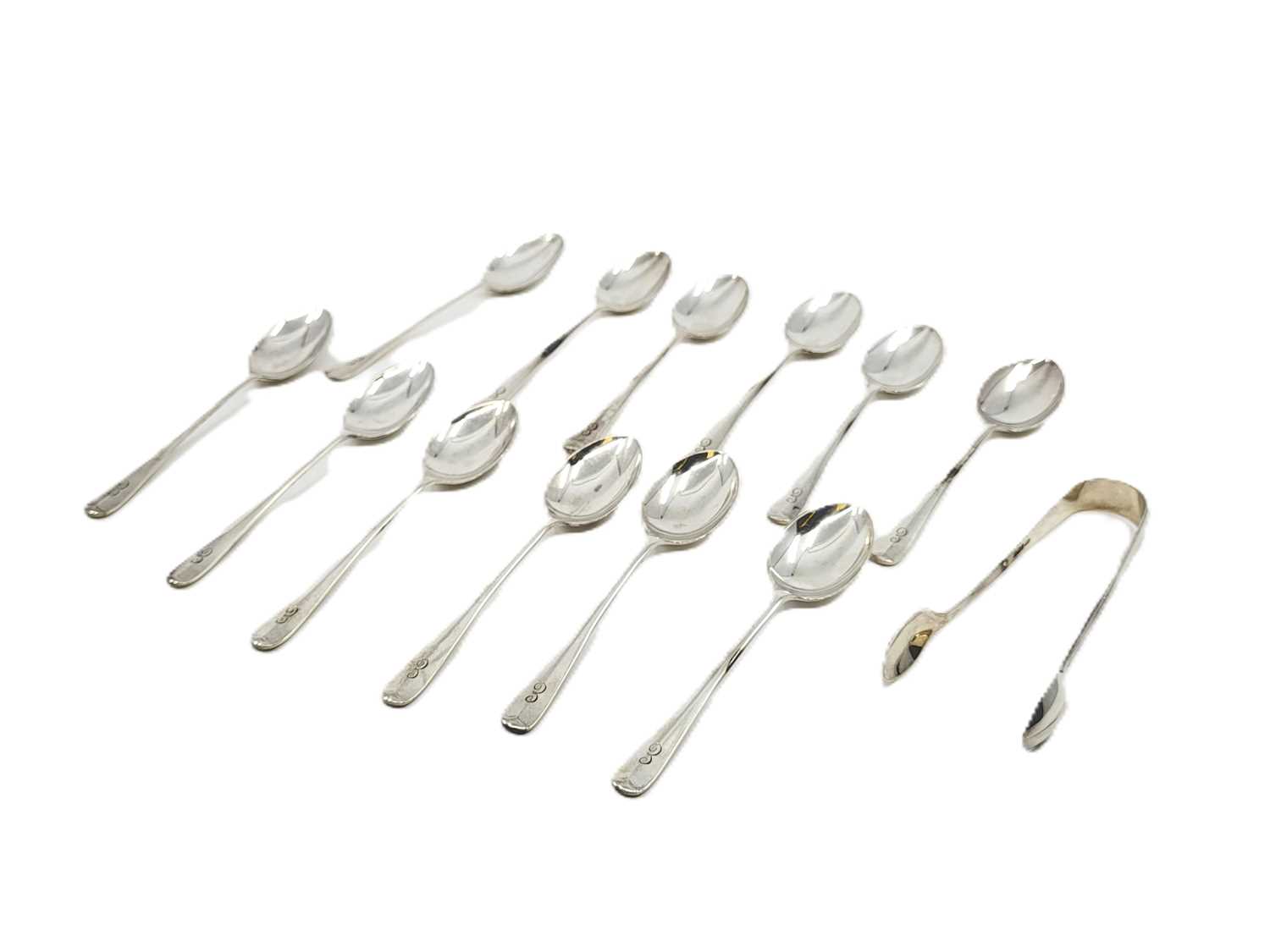 Lot 530 - A COLLECTION OF LATE VICTORIAN STERLING SILVER...