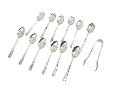 Lot 530 - A COLLECTION OF LATE VICTORIAN STERLING SILVER...