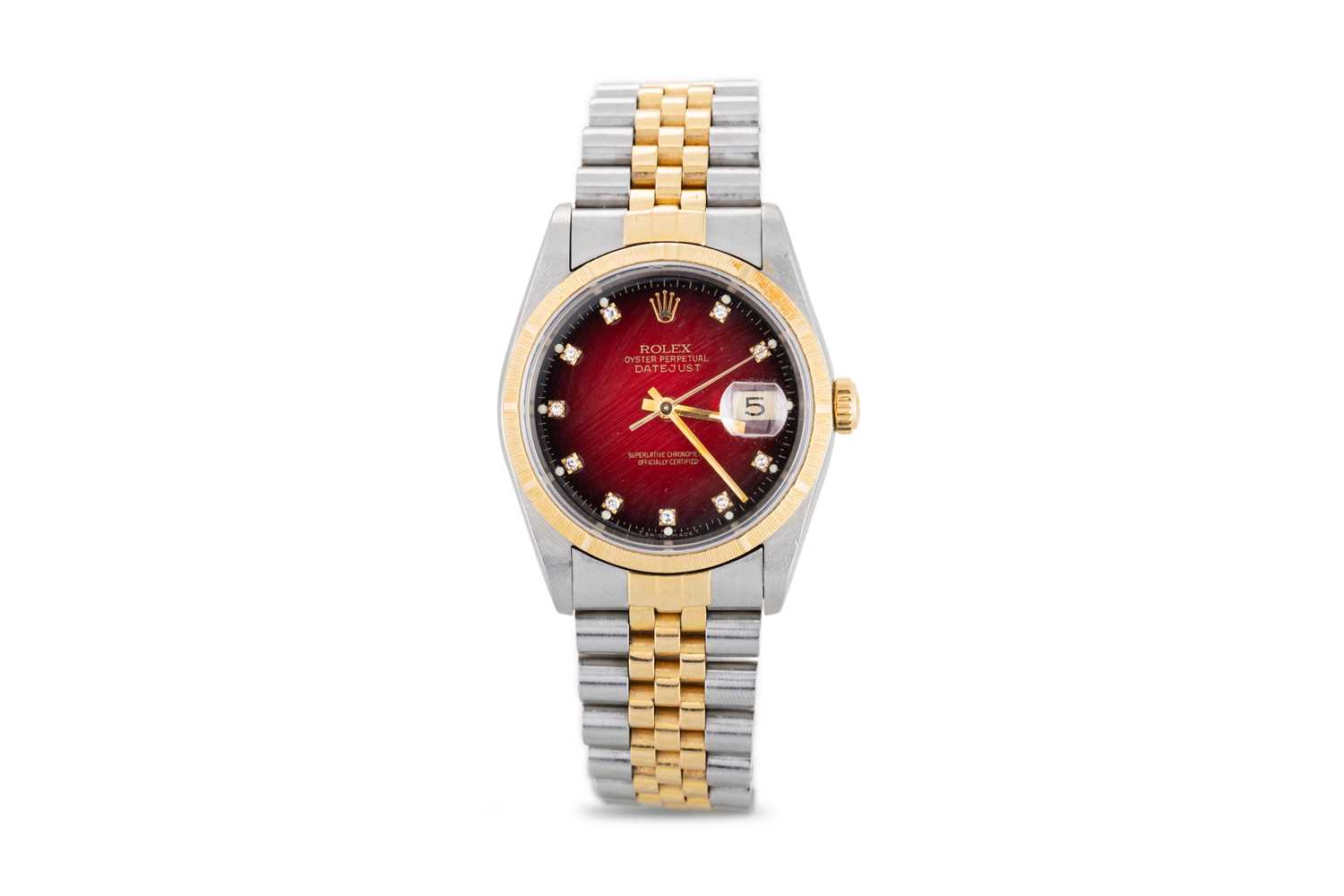 Lot 232 - A GENT'S VINTAGE ROLEX OYSTER PERPETUAL DATE...