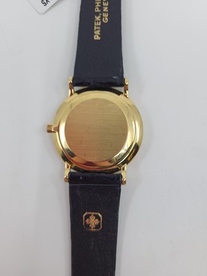 Lot 231 - A GENT'S VINTAGE PATEK PHILIPPE WRISTWATCH, in...