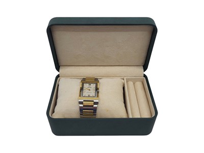 Lot 392 - A GENT'S JAGUAR 'SAPPHIRE' TWO TONE STAINLESS...