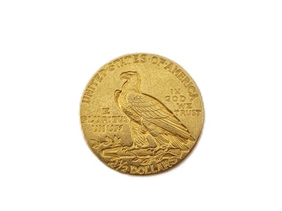 Lot 470 - A 1926 AMERICAN QUARTER EAGLE $2½ GOLD COIN, 0....