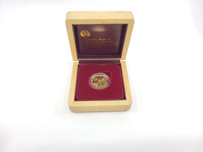 Lot 447 - A 2008 €100 GOLD PROOF IRISH COIN, Antarcic,15....