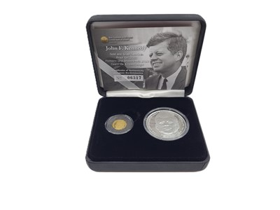 Lot 449 - THREE X TWIN GOLD & SILVER IRISH PROOF COIN...