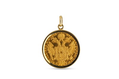 Lot 443 - AN AUSTRIAN HUNGARIAN 10 KRONA GOLD COIN, 1915,...