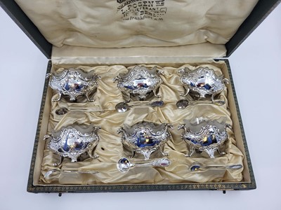 Lot 533 - AN INTERESTING SET OF SIX ANTIQUE CONTINENTAL...