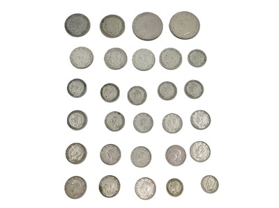 Lot 487 - A BAG OF 1920-1946 ENGLISH 50% SILVER COINS,...