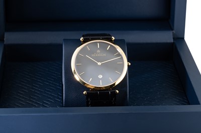Lot 410 - A GENT'S HERBELIN WRISTWATCH, boxed & papers,...