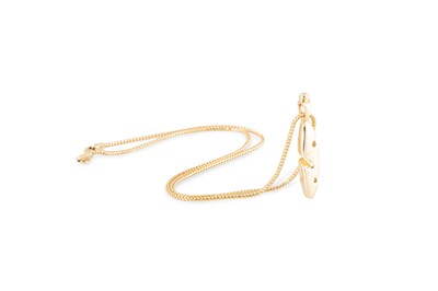 Lot 12 - A 9CT YELLOW GOLD PENDANT BY DECLAN KILLEN, of...