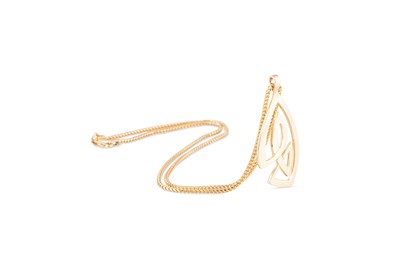 Lot 15 - AN ABSTRACT CELTIC PENDANT BY DECLAN KILLEN,...