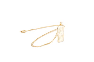Lot 16 - A PENDANT OF CELTIC DESIGN BY DECLAN KILLEN,...