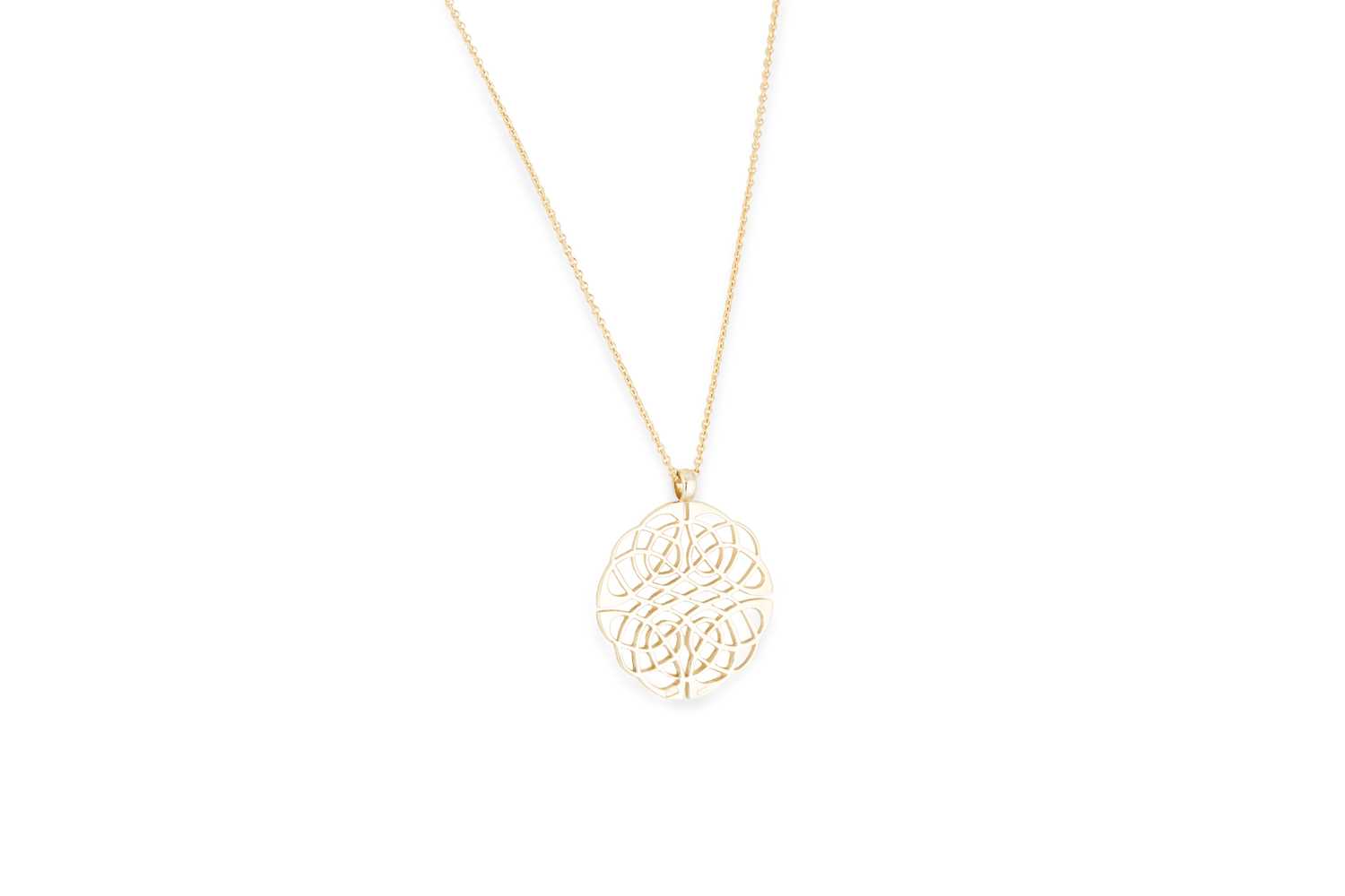 Lot 51 - A PENDANT OF CELTIC DESIGN BY DECLAN KILLEN,...