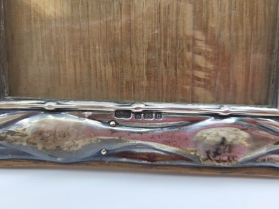Lot 524 - A PAIR OF EDWARDIAN ANTIQUE ART NOUVEAU .925...