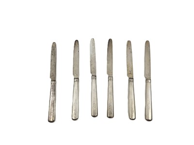Lot 475 - AN ATTRACTIVE SET OF SIX ANTIQUE GEORGE III...