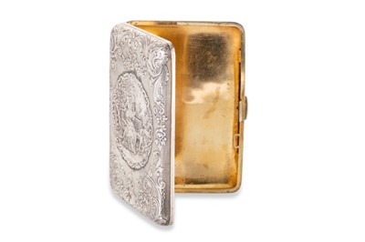 Lot 519 - AN ANTIQUE SILVER BOX, most likely French, A T...