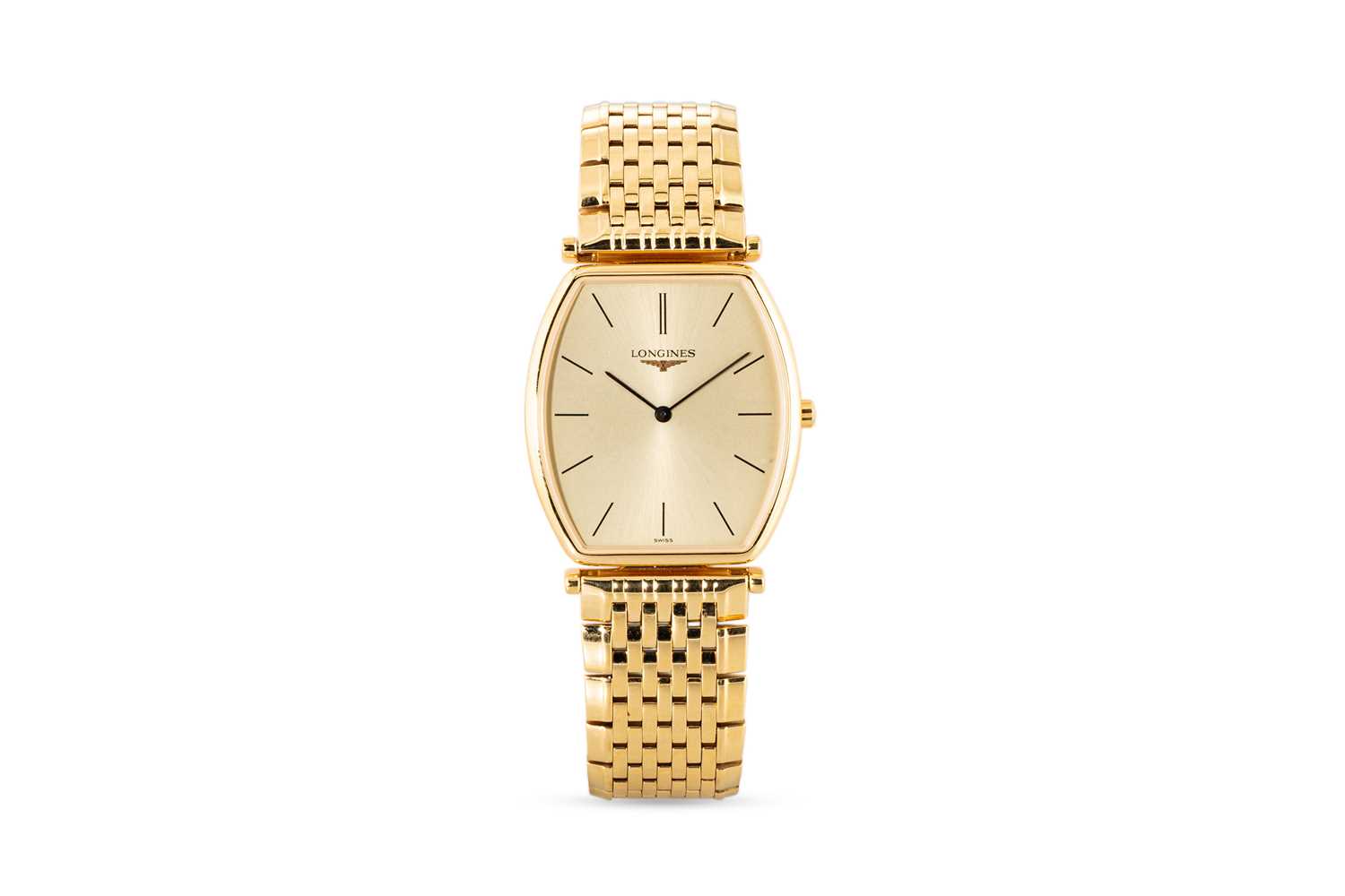 Lot 400 - A GENT'S ULTRA THIN CLASSIC WRISTWATCH, gold...