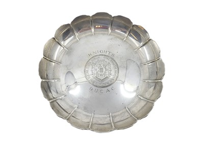 Lot 439 - A MODERN IRISH SILVER STAWBERRY DISH, ref...