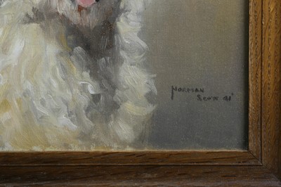 Lot 525 - NORMAN SCOTT (1913 - 1978) PAINTING OF A...