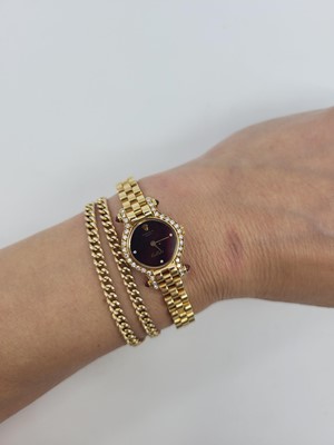 Lot 435 - AN 18CT GOLD ROLEX CELLINI WRIST WATCH, 18ct...