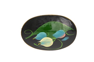 Lot 78 - A COLLECTION OF BROOCHES,a 9ct gold gem set...