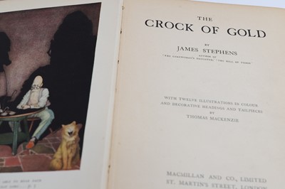 Lot 596 - JAMES STEPHENS, 'The Crock of Gold' Macmillan...